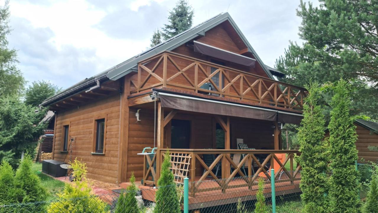 Zaciszny Dom Z Plaza Nad Jeziorem Chancza Villa Rakow  Dış mekan fotoğraf